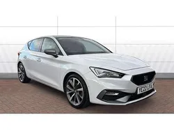 White Used 2022 Seat Leon FR Sport Hatchback | £16,499 (Fair price)