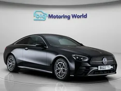 Black Used 2022 Mercedes E300 AMG Line Premium Coupe | £26,300 (Super price)