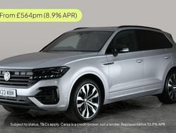 Silver Used 2022 VW Touareg Black Edition SUV | £34,505 (Good price)