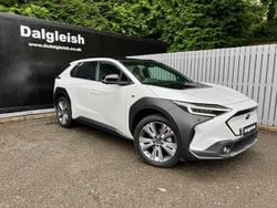 Pltnm white prl Used 2022 Subaru Solterra SUV | £32,995 (Expensive)