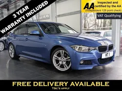 Blue Used 2018 BMW 320 M Sport Sedan | £15,745 (Super price)