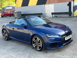 Blue Used 2016 Audi TT Roadster S-Line Cabriolet | £12,750 (Good price)