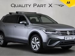 Silver Used 2022 VW Tiguan Allspace Life SUV | £20,780 (Good price)
