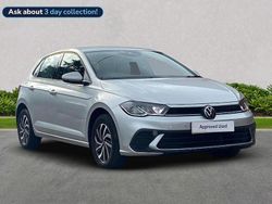 Silver Used 2022 VW Polo Life Hatchback | £15,364 (Fair price)
