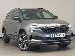 Grey Used 2025 Skoda Karoq SportLine SUV | £27,998 (Fair price)