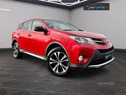 Red Used 2015 Toyota RAV4 Estate | £7,975 (Fair price)