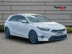 White Used 2023 Kia Ceed 3 Hatchback | £14,298 (Fair price)