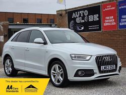 White Used 2013 Audi Q3 S-Line SUV | £5,490 (Fair price)