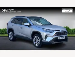 Silver Used 2025 Toyota RAV4 Hybrid SUV | £39,900 (Expensive)