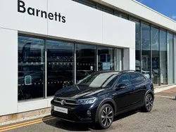 Black Used 2023 VW Taigo R-line SUV | £20,499 (Fair price)