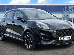 Black Used 2023 Ford Puma Gen-E ST-Line X Hatchback | £16,295 (Fair price)