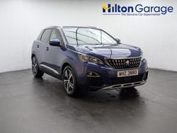 Blue Used 2018 Peugeot 3008 Allure Hatchback | £10,750 (Fair price)