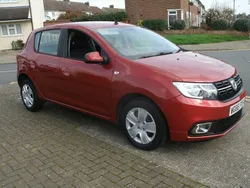 Red Used 2017 Dacia Sandero Lauréate Hatchback | £3,895 (Good price)