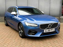 Blue Used 2018 Volvo V90 R-Design Estate | £15,795 (Good price)