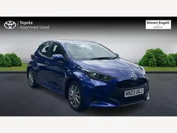 Blue Used 2023 Toyota Yaris Hybrid Hatchback | £16,556 (Good price)