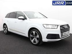 White Used 2016 Audi Q7 S-Line SUV | £20,870 (Fair price)