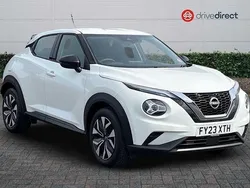 White Used 2023 Nissan Juke Acenta SUV | £13,990 (Fair price)