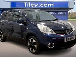 Blue Used 2012 Nissan Note N-TEC MPV | £5,490 (Fair price)