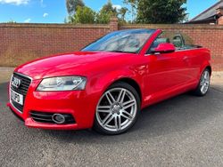 Bright red Used 2011 Audi A3 Cabriolet S-Line Cabriolet | £5,550 (A bit pricey)