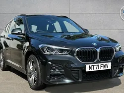 Black Used 2021 BMW X1 M Sport SUV | £21,635 (Fair price)