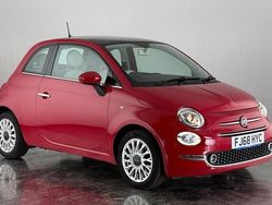 Red Used 2018 Fiat 500 Lounge Hatchback | £7,350 (Fair price)