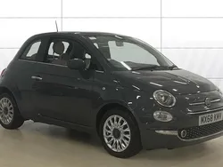 Grey Used 2018 Fiat 500 Lounge Hatchback | £6,750 (Fair price)