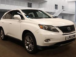White Used 2012 Lexus RX450h SUV | £9,495 (Good price)