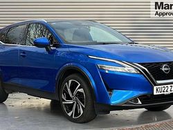 Blue Used 2022 Nissan Qashqai Tekna+ SUV | £19,999