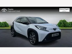 White Used 2024 Toyota Aygo Hatchback | £13,999 (Fair price)