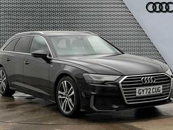 Black Used 2022 Audi A6 S-Line Estate | £27,990 (Fair price)