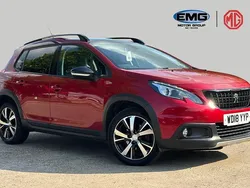 Red Used 2018 Peugeot 2008 GT-line SUV | £9,499 (Fair price)