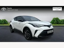 White Used 2020 Toyota C-HR SUV | £17,998 (Fair price)