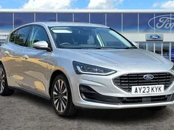 Silver Used 2023 Ford Focus Titanium X Hatchback | £18,495 (A bit pricey)