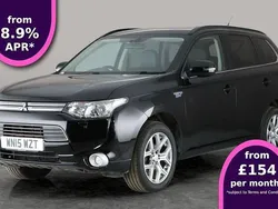 Black Used 2015 Mitsubishi Outlander P-HEV Estate | £9,693 (Fair price)