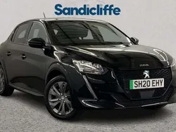 Black Used 2020 Peugeot e-208 Allure Hatchback | £11,030 (Good price)