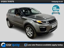 Silver Used 2017 Land Rover Range Rover evoque SE SUV | £12,495 (Fair price)