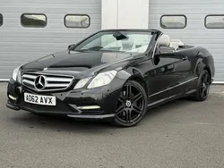 Black Used 2012 Mercedes E250 Cabriolet | £5,150 (Fair price)