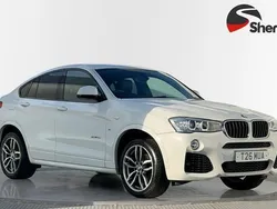 White Used 2017 BMW X4 M Sport SUV | £15,290 (Fair price)