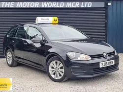 Black Used 2016 VW Golf VII SE Estate | £5,170 (Good price)