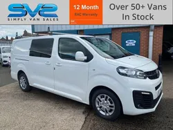 White Used 2021 Vauxhall Vivaro Sportive Van | £12,495 (Fair price)
