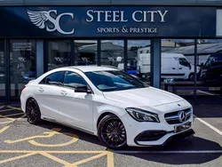 White Used 2018 Mercedes CLA45 AMG Sedan | £23,985 (Super price)