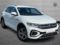 White Used 2025 VW T-Roc R-line SUV | £29,999 (A bit pricey)
