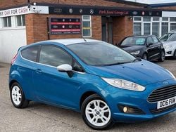 Blue Used 2016 Ford Fiesta Zetec Hatchback | £3,790 (Super price)