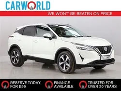 White Used 2024 Nissan Qashqai N-Connecta SUV | £18,990 (Good price)