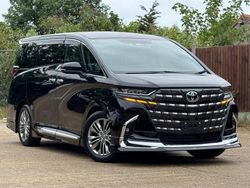 Black New 2025 Toyota Alphard MPV | £76,995
