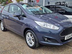 Grey Used 2014 Ford Fiesta Zetec Hatchback | £4,295