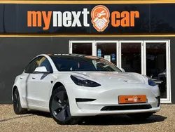 White Used 2021 Tesla Model 3 Standard Range Sedan | £18,495 (Fair price)