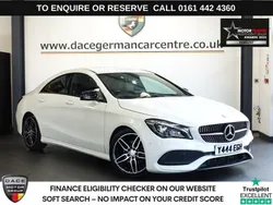 White Used 2017 Mercedes CLA180 AMG line Sedan | £12,989 (Fair price)