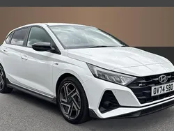 White Used 2024 Hyundai i20 N Line Hatchback | £18,992 (A bit pricey)
