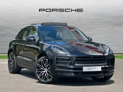 Jet black metallic Used 2024 Porsche Macan SUV | £64,900 (Expensive)